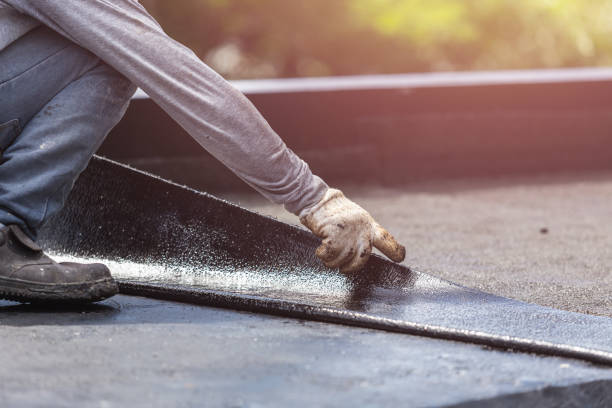 Professional Crawl Space Encapsulation technician working in Alamo, IN